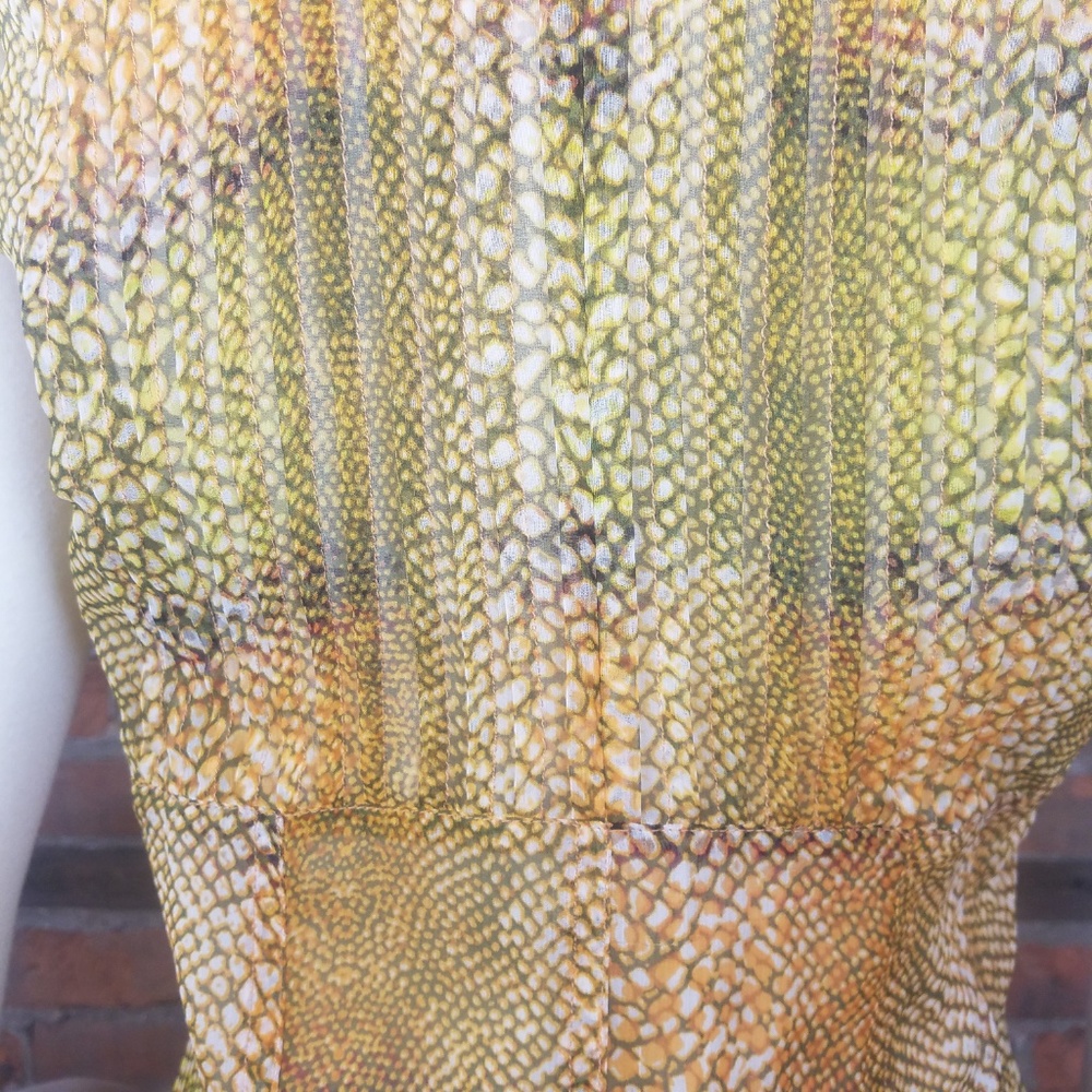 SOLD Doncaster Women's Top Brown Orange - Picture 5 of 7